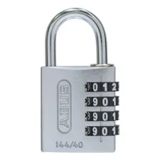 Abus 144/40 Silver Combination Padlock. Combo Padlocks (14440SILC) -FREE POSTAGE