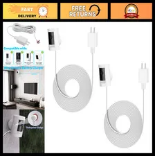 Power Cord for Ring Camera - 16FT Waterproof Adapter for Stick Up Cam & Spotligh