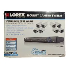 Lorex LH1896 960H 8CH DVR Surveillance Kit 1TB HDD & 8 IP66 700TV Open Box