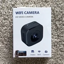 HSR-M5 Mini Wi-Fi IP/Network Indoor Surveillance Camera, Color, Black