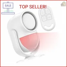Luckydeer 125dB Loud Motion Sensor Alarm with 328ft Remote Control (40ft PIR Det