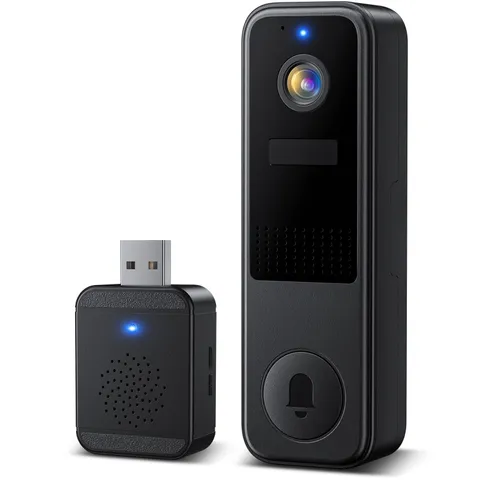 DB4 2K Battery Video Doorbell, Smart Wireless Doorbell Camera with Ring Chime...