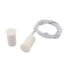 1 Set RC-33B NC Magnetic Window Door Contact Alarm Reed Switch Recessed