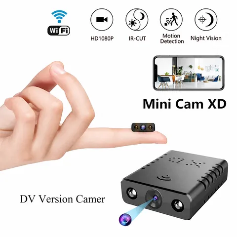 2026 Smart Mini WiFi Camera Wireless 1080P HD Night Cam Home Security