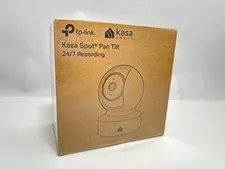 Kasa EC70 1080P Pan Tilt WiFi Security Camera Baby Pet Monitor Indoor, White