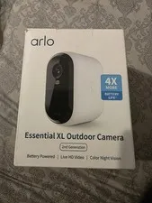 Arlo Essential XL Outdoor HD Camera 2nd Gen 4X Battery Life VMC2052-1WMNAS 