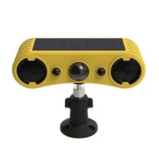 4 Mode Solar Powered Alarm With Motion Sensor 129dB 13 Sounds For Outdoor Use