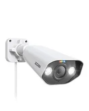 Camara De Seguridad Với Deteccion De Rostros Y Sirena De Luz Estilo Lujo