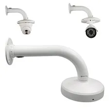 Mount Bracket, Universal Wall Mount for CCTV & IP Cameras, J Type (12.5 INCH)