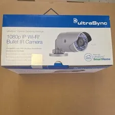 UltraSync RS-3250 1080p IP Wi-Fi Bullet Outdoor IR Night Vision Camera