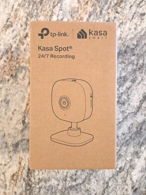 TP- Link Kasa Spot EC60 1080p Wi-Fi Security Camera W/ Night Vision & Microphone