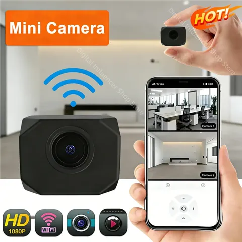 1080p WiFi Security Camera Indoor Outdoor Night Vision App Remote View