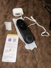 Doorbell Camera 2.4GHz Wi-Fi Night Vision AI Human Detection