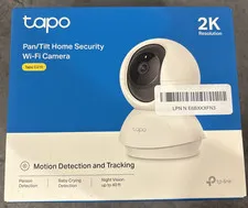 TP-Link Tapo C210 2K Pan/Tilt Home Security Wi-Fi Camera, Motion Detection/Track