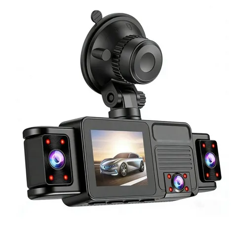 2.0in WIFI Dash Cam 4 Lens Car DVR Night Vision Motion Detection 170° View Angle