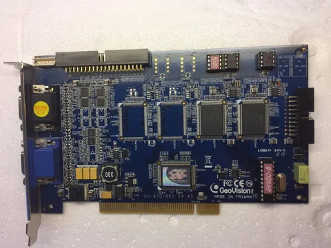  Geovision GV-650-8 Ch PCI DVR Hybrid Capture Card (long)