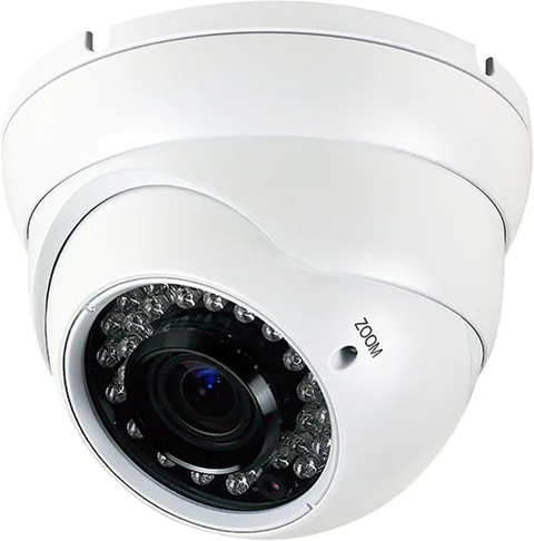 Analog CCTV Dome Camera 1080P HD 4-in-1 TVI AHD CVI CVBS Metal Outdoor
