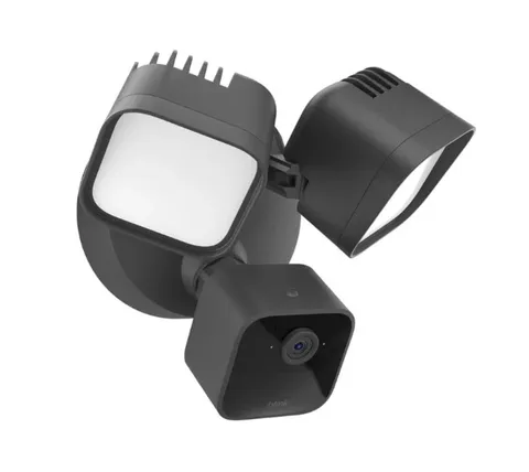 Blink Wired Floodlight Camera Smart Security, 2600 Lumens, HD Live View