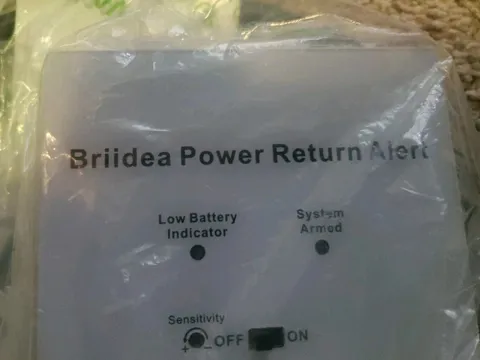 Briidea Power Return Alarm Utility Power Back on Alert for Generator HEBA-01