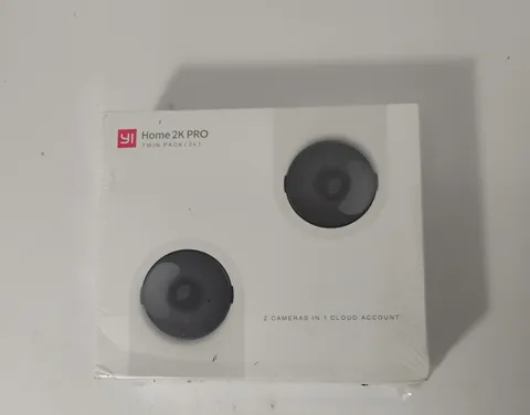 YI Home 2K Pro Security Camera Twin Pack 2x Indoor Smart Surveillance New in Box