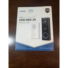 Eufy Security Video Doorbell 2K Wired HDR Alexa Google Assistant