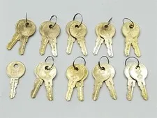 Wind-Danbury E005 Hirsh Office Furniture Filing Cabinet Windmill Logo Key Lot 19