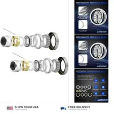 L68149 Trailer Axle Bearings Kit for 3500lb 1-1/16''*1-3/8''Axle-2 Sets | L68...