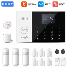 Wireless Home Security Alarm System with App Control, 99 Zones, Smart Life
