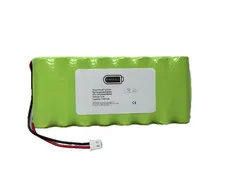 Battery for VISONIC POWERMAX COMPLETE Alarm 9.6V 0-9912-G 103-300672, 2 Pin Plug