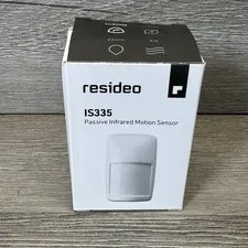 NEW Honeywell Resideo Home IS335 Wired PIR Motion Detector, 40' x 56' , White