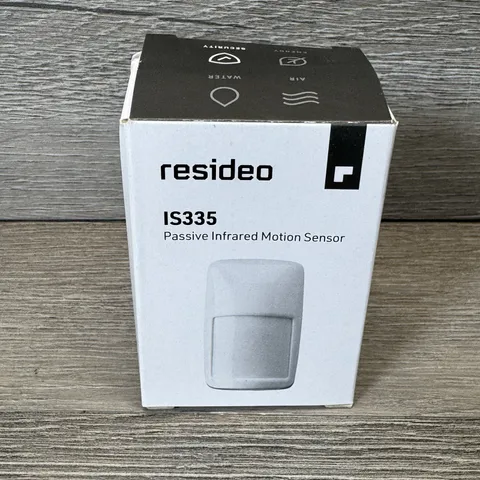 NEW Honeywell Resideo Home IS335 Wired PIR Motion Detector, 40' x 56' , White