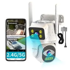 Camara De Lente Dual Với Seguimiento Automatico Y Audio De Dos Vias Lujo