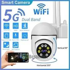Wireless HD Security Camera System Outdoor Home 5G Wifi Night Vision Cam 1080P