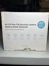 4g LTE Plan Tilt Security Camera Battery/Solar Powered
