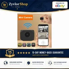 1080P Mini WiFi Security Camera HD Remote Monitor Portable Smart Cam