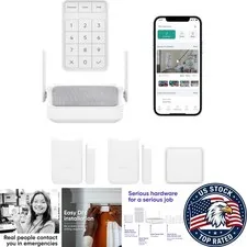 DIY Home Security System - Keypad, Sensors & 24/7 Monitoring for Ultimate Safety