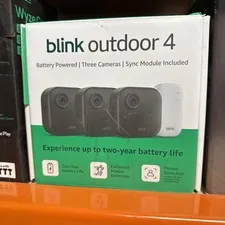 Blink Outdoor 4 Battery Powered 3-Camera Security System  NEW, Factory Sealed