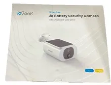 IeGeek All in One Wireless WiFi Solar Panel Security Camera