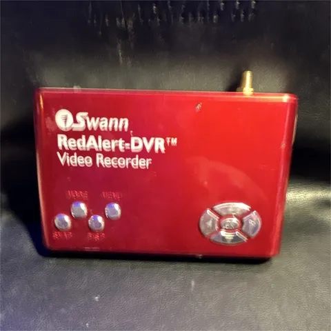 Swann RedAlert-DVR SW242-WDV 4-Channel Red Video Recorder AV In/Out DC 5V