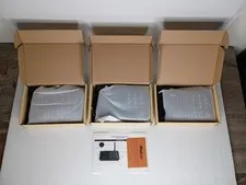 NEW! / Wuloo Wireless Home Intercoms System Black (3 Pack) MODEL W666-P4