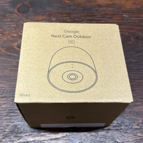 Google Nest Cam Outdoor 2nd Gen Wired Security Camera (GA10919-US) | Snow
