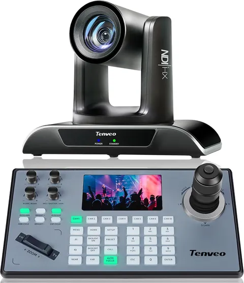 PTZ Camera and Controller Bundle/Kits - 30X AI Auto Tracking NDI PTZ Camera with