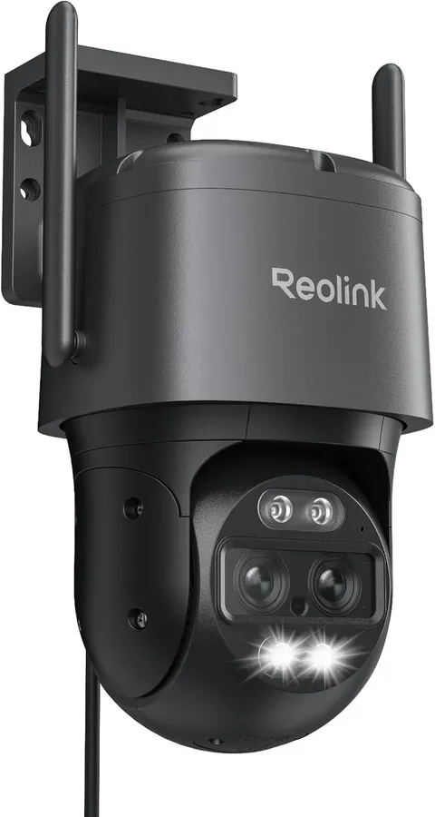 REOLINK 4K WiFi Outdoor Camera Dual Lens PTZ Auto Tracking