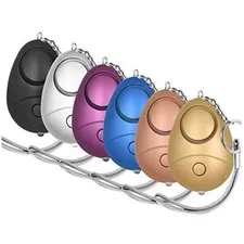 KOSIN Personal Safety Alarm, 6 Pack 140DB Security Alarm Multi 