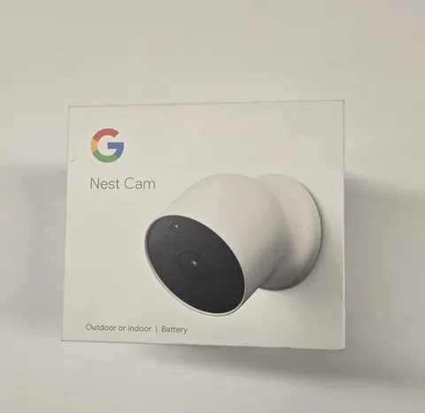 Google Nest Cam Battery Indoor/Outdoor Wireless Wi-Fi 1080p Night Vision White