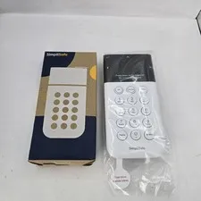 SimpliSafe Home Security System Wireless Security Keypad KP3W SSKP3 - White