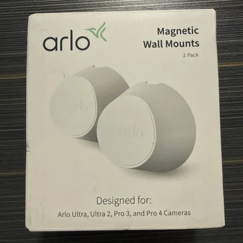 Arlo Magnetic Wall Mounts Set of 2 for Ultra, Ultra 2 Pro 3 & Pro 4 New Sealed