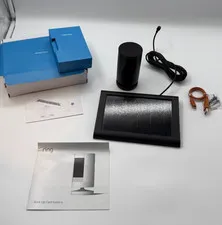 Ring Stick Up Cam Pro Battery With Solar Panel
