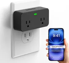 Power Failure Alarm Wifi, Smart Power Outage Alarm, App Remote Cancel Alert | Ap