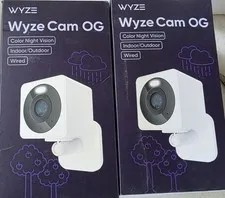 NEW Wyze Cam OG Wired 1080p HD SmartHome Security Camera with Built-In Spotlight